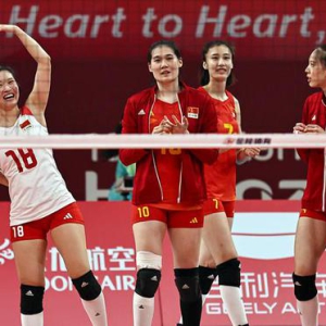 中国女排全主力出战3-0朝鲜 迎2连胜晋级亚运8强