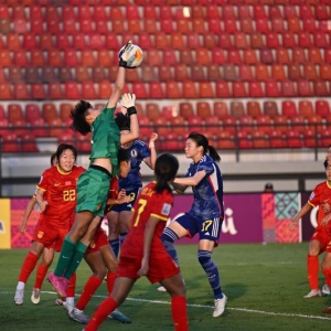 U17女足亚洲杯 中国队小组第二出线