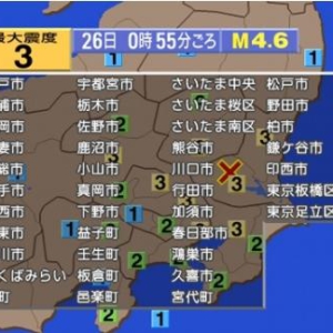 日媒：日本茨城县发生4.6级地震 东京有震感