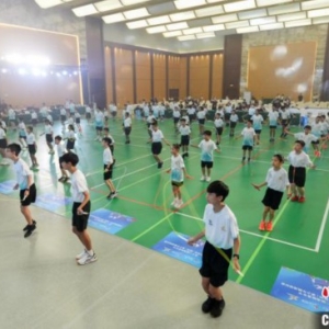 首届海峡两岸青少年跳绳锦标赛福州开赛