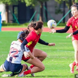 亚洲7人制橄榄球系列赛杭州站收官 中国女橄夺冠