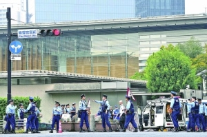 政治要地遭袭考验日本新政府