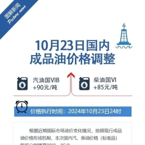 明起，油价小幅上调