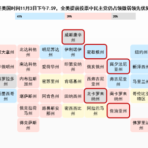 超7500万美国选民已提前投票！民主党仍以微弱优势保持领先 ...