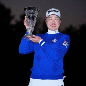 竹田丽央来自高尔夫世家 把握机会明年出战LPGA