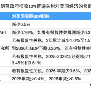 全世界都在预判特朗普关税 不妨看看美国国际贸易委员会的这份报告 ...