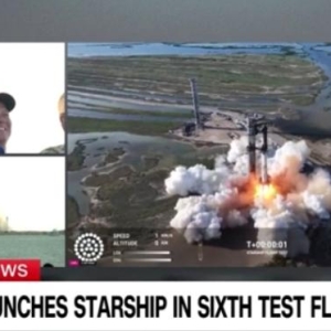 SpaceX“星舰”进行第六次试飞  特朗普与马斯克到现场观看 ...
