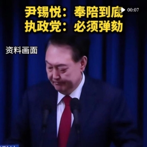 尹锡悦表态：奉陪到底！执政党：必须弹劾！文在寅发声 ...