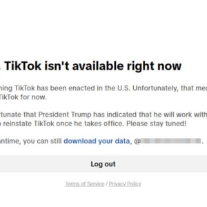 TikTok停止在美服务 特朗普曾称上任后或宽限90天