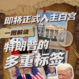 即将正式入主白宫，一图解锁特朗普的多重标签｜图览天下 ...