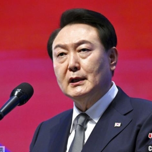 韩媒：尹锡悦现身宪法法院 参加弹劾案庭审辩论