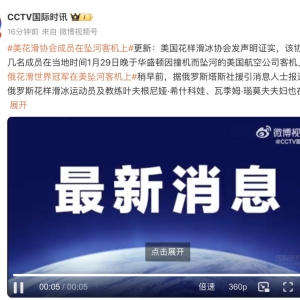 美国花样滑冰协会证实：有几名协会成员在坠河客机上 ...