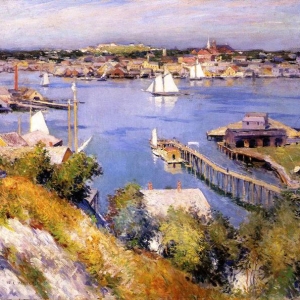 威拉德·梅特卡夫 ∣ 轻快明亮风景油画