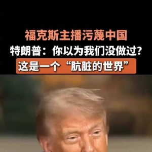 主播污蔑中国，特朗普反驳：你以为美国没做过？